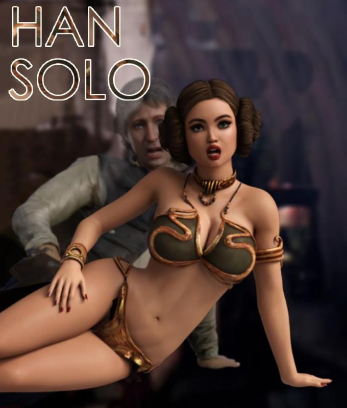 Taylor Galen Kadee - Star Wars 3: Han Solo 3D Porn Comic
