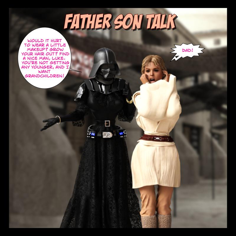 Taylor Galen Kadee - Star Wars 4: Luke 3D Porn Comic