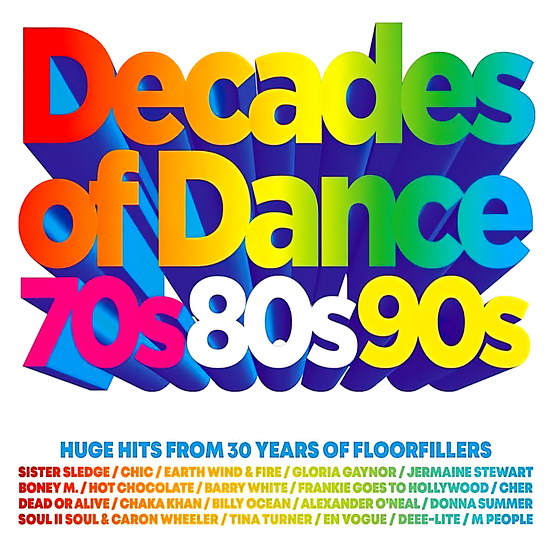 Decades of Dance 70s,80s & 90s (3CD)
