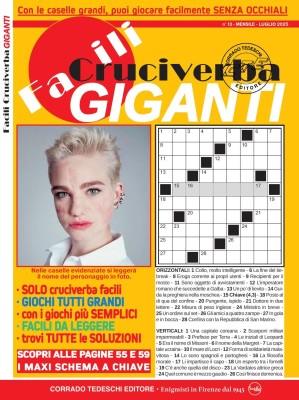 Facili Cruciverba N.13 - Luglio 2025