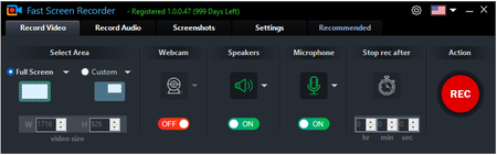 63ef47d04e76b95b40ff50133fd50616 - Fast Screen Recorder 2.1.0.12 Multilingual Portable