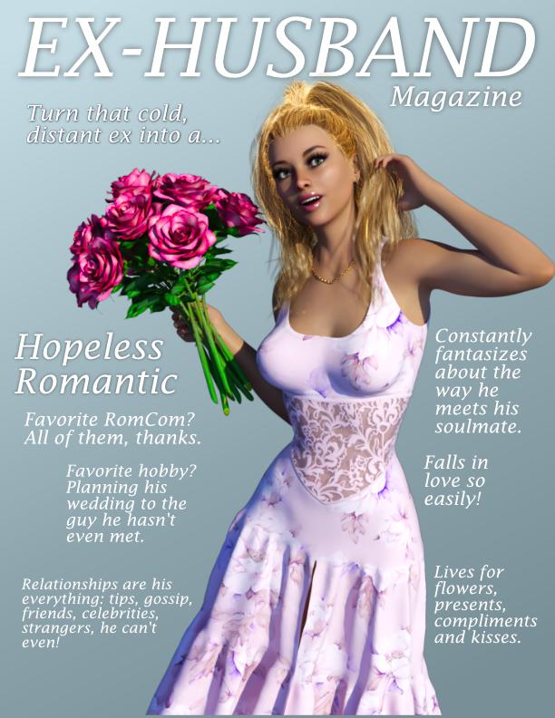 Taylor Galen Kadee - Ex-Husband Magazine 12: Hopeless Romantic 3D Porn Comic