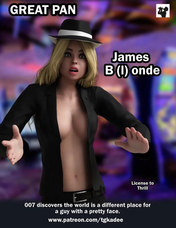 Taylor Galen Kadee - James Blonde (James Bond) 3D Porn Comic