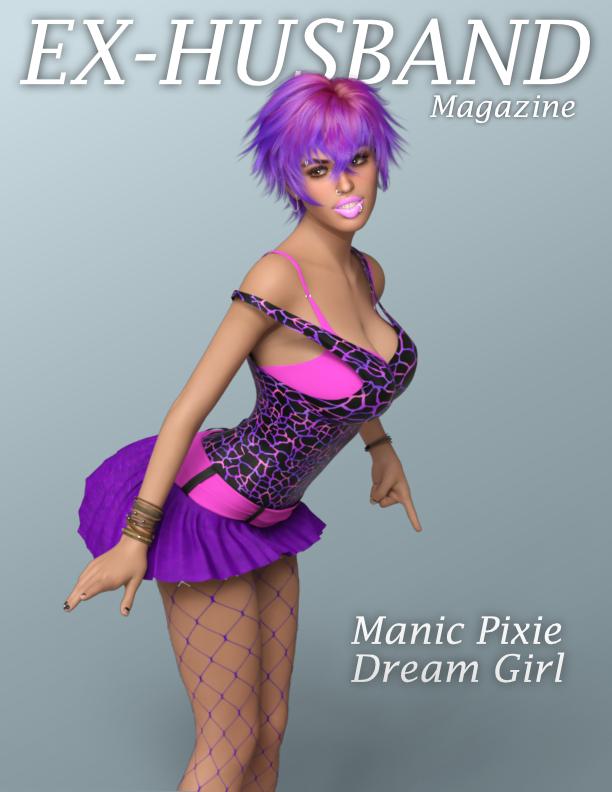 Taylor Galen Kadee - Ex-Husband Magazine 13: Manic Pixie Dream Girl 3D Porn Comic