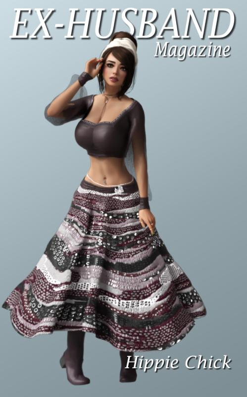 Taylor Galen Kadee - Ex-Husband Magazine 6: Hippie Chick 3D Porn Comic