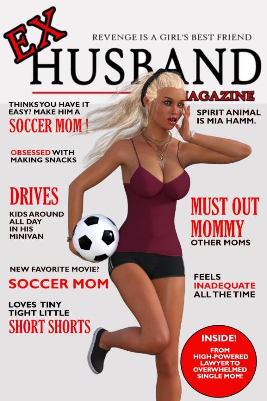 Taylor Galen Kadee - Ex-Husband Magazine 11: Soccer Mom 3D Porn Comic