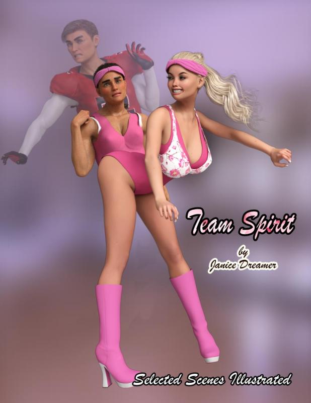 Taylor Galen Kadee - Team Spirit 3D Porn Comic