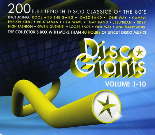 Disco Giants - Volume 1-10 (20CD Box Set) (2013) FLAC
