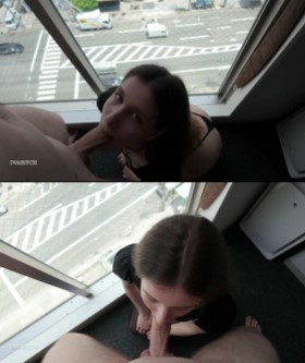 Dvabitch - Schlampiger blowjob und gesichtsfick enden mit oralem creampie Dvabitch - Schlampiger blowjob und gesichtsfick enden mit oralem creampie