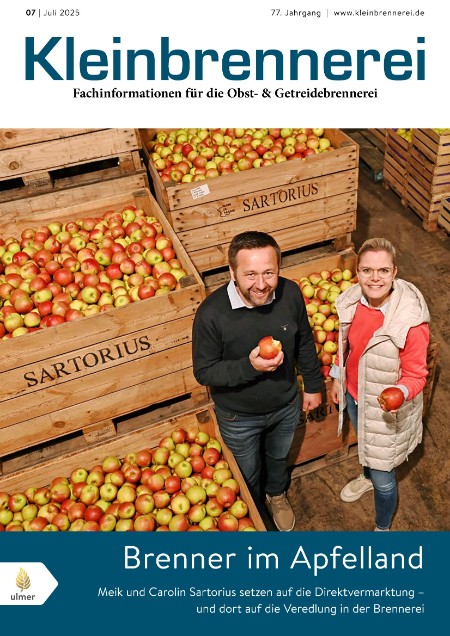 Kleinbrennerei - Juli 2025 Kleinbrennerei - Juli 2025