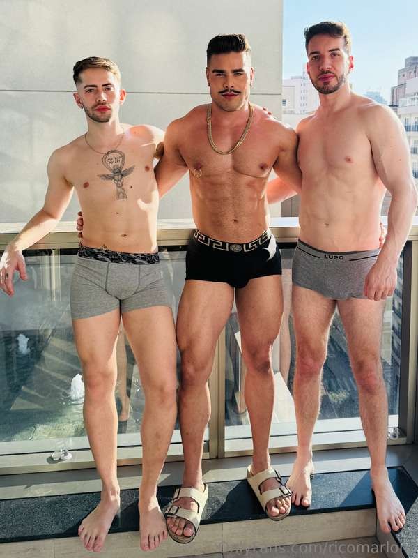 OnlyFans - Trio - Rico Marlon, Gael Mafra & Luiz Angelini GG
