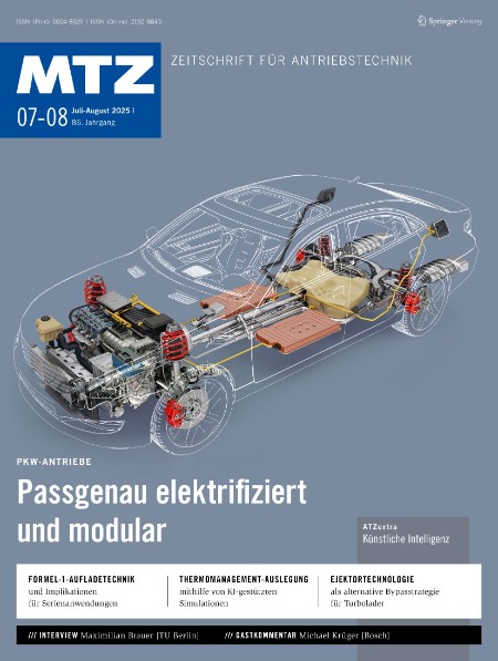 MTZ Motortechnische Zeitschrift 7-8.2025 MTZ Motortechnische Zeitschrift 7-8.2025