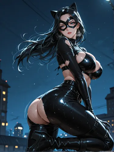 AI Generated - Cat woman