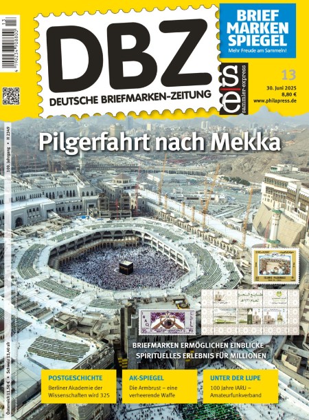 Deutsche BriefmarkenZeitung 30.2006.2025 Deutsche BriefmarkenZeitung 30.2006.2025