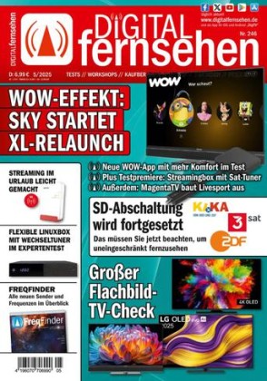 Digital Fernsehen - Ausgabe 5 2025 Digital Fernsehen - Ausgabe 5 2025