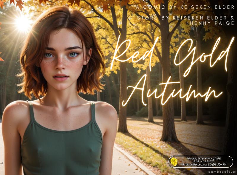 DumbKoala - Red Gold Autumn - French AI Porn