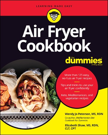 Cover: Air Fryer Cookbook For Dummies - Peterson