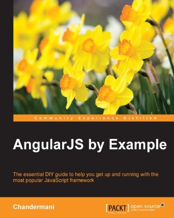 Cover: AngularJS by Example - Chandermani