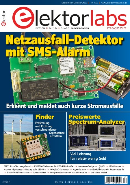 Elektor 9-10.2018 Elektor 9-10.2018