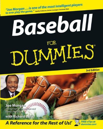 Cover: Baseball For Dummies - Lally