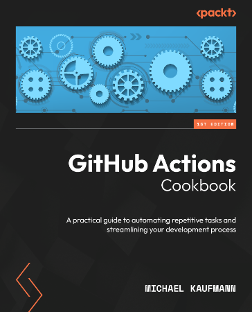 Cover: GitHub Actions Cookbook - Kaufmann