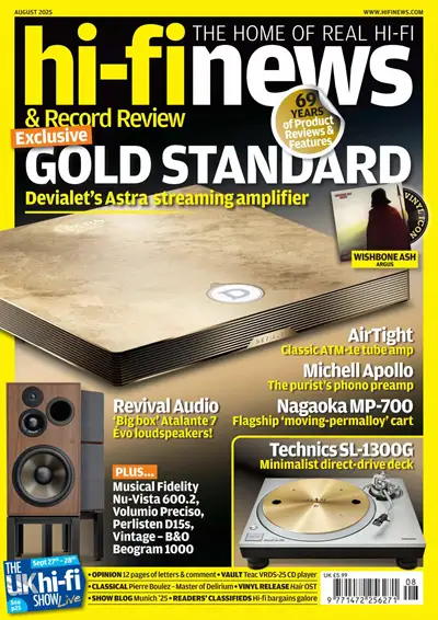 Hi-Fi News No 8 (August) 2025