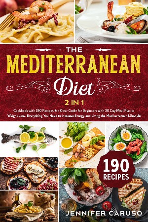Cover: Mediterranean Diet Cookbook - Linda Wayne