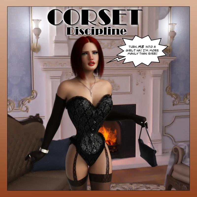 Taylor Galen Kadee - Corset Discipline 3D Porn Comic