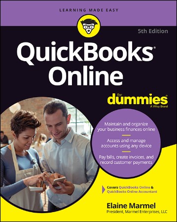 Cover: Quickbooks Online for Dummies - Marmel