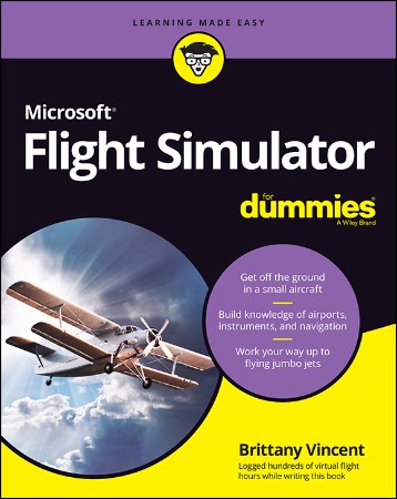 Cover: Microsoft Flight Simulator For Dummies) - Vincent