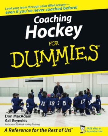 Cover: Coaching Hockey For Dummies - MacAdam