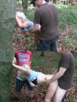 Zoey-Jolie - Von 3 Spannern abgefickt - Public AO