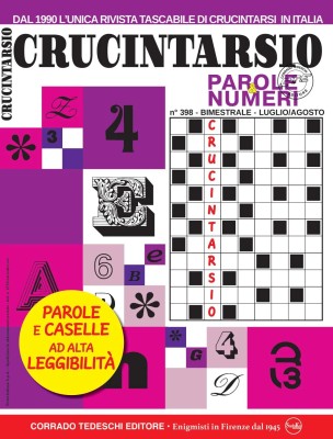 Crucintarsio - Luglio-Agosto 2025