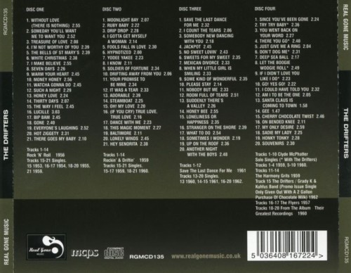 The Drifters - Three Classic Albums Plus Singles & Bonus Tracks (2014) 4CD Lossless