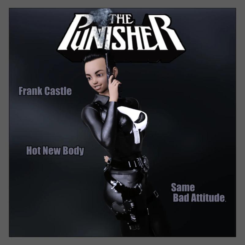 Taylor Galen Kadee - The Punisher 3D Porn Comic