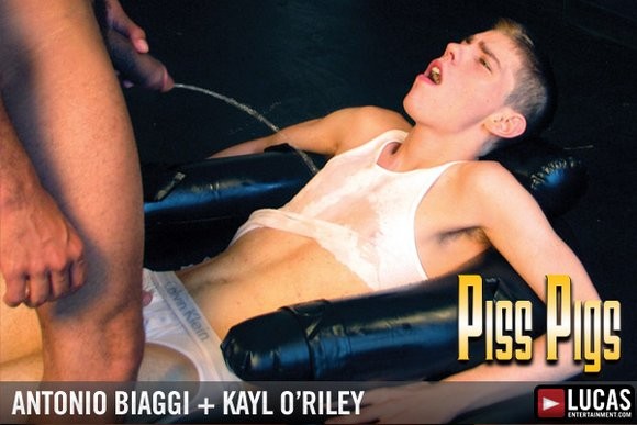 Lucas Raunch - Piss Pigs - Antonio Biaggi and Kayl O'Riley