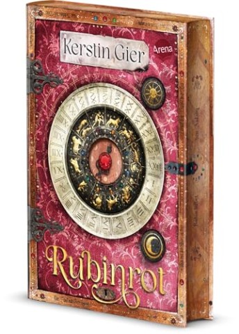 Cover: Kerstin Gier - Liebe geht durch alle Zeiten (1). Rubinrot