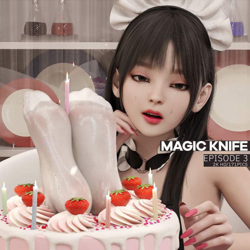 YGPX - Magic knife 3 3D Porn Comic