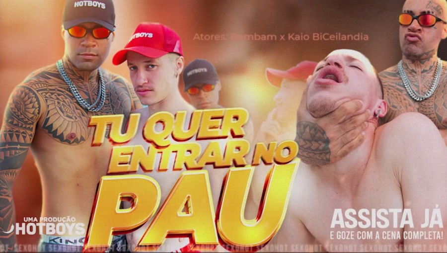 HotBoys - BAMBAM, Thomas NC - Quer entrar no pau