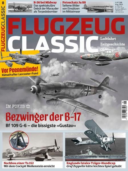 Flugzeug Classic 8.2025 Flugzeug Classic 8.2025
