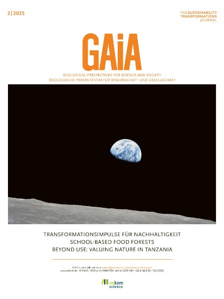 GAIA - Ausgabe 2, 2025 GAIA - Ausgabe 2, 2025
