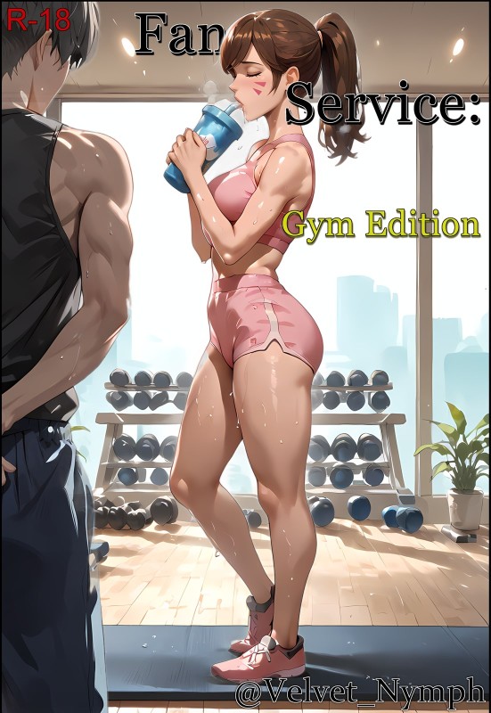 Velvet_Nymph - Fan Service 1 - Gym edition