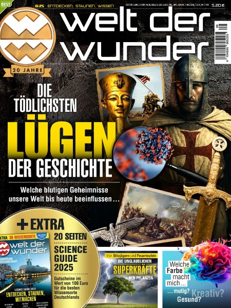 Welt der Wunder Nr 8.2025 Welt der Wunder Nr 8.2025