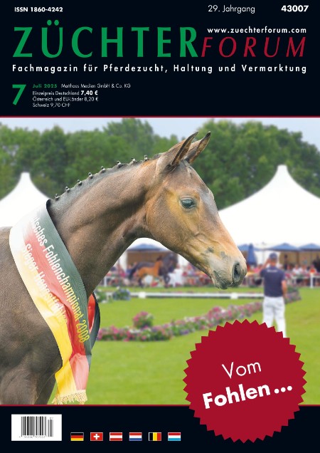 Züchterforum - Juli 2025 Züchterforum - Juli 2025