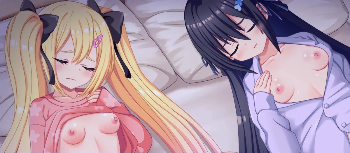 【Live2D】ざぁ～こなしまいとすやすやえっちっち /  Zāko na Shimai to Suyasuya Ecchi