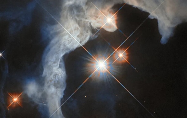 Хаббл зафиксировал впечатляющую туманность в созвездии Тельца