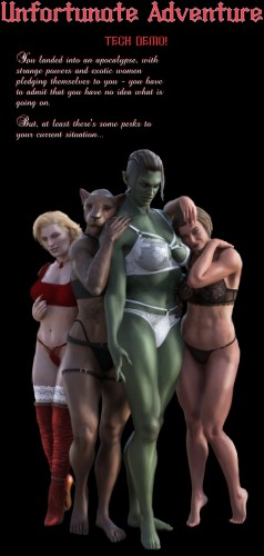 NoMoCo - Unfortunate Adventure v0.0.5 Public Porn Game
