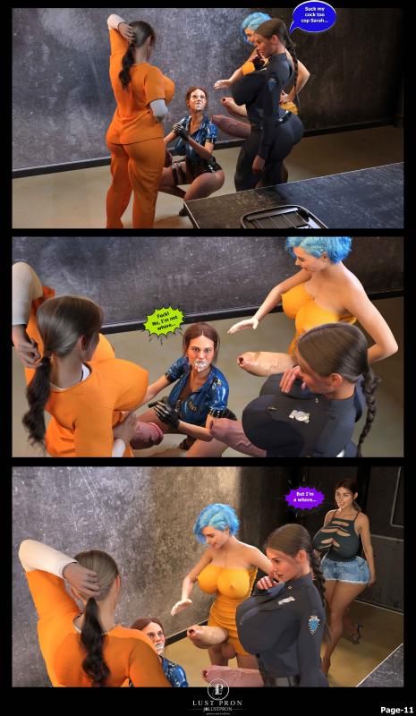 Lustpron - Prisoners Fun 1-2 3D Porn Comic