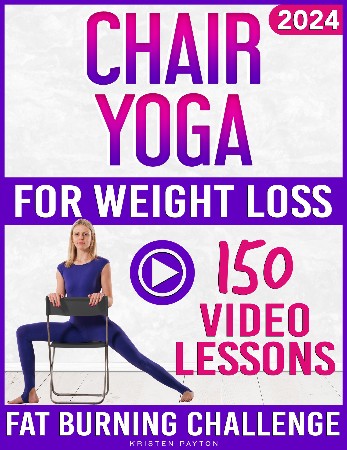 Cover: Chair Yoga for Weight Loss - A.K. Merrick
