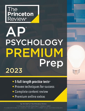 Cover: Princeton Review AP Psychology Premium Prep, 2023 - The Princeton Review